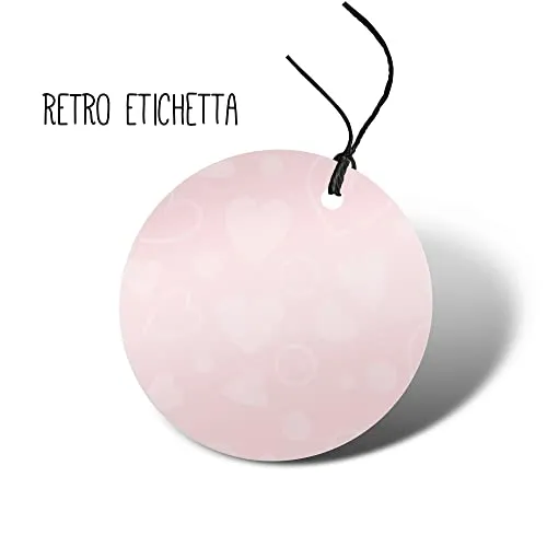 72 TAG Etichette Cartellini Bigliettini Bomboniera Ringraziamento Battesimo Matrimonio (Asiatiche)
