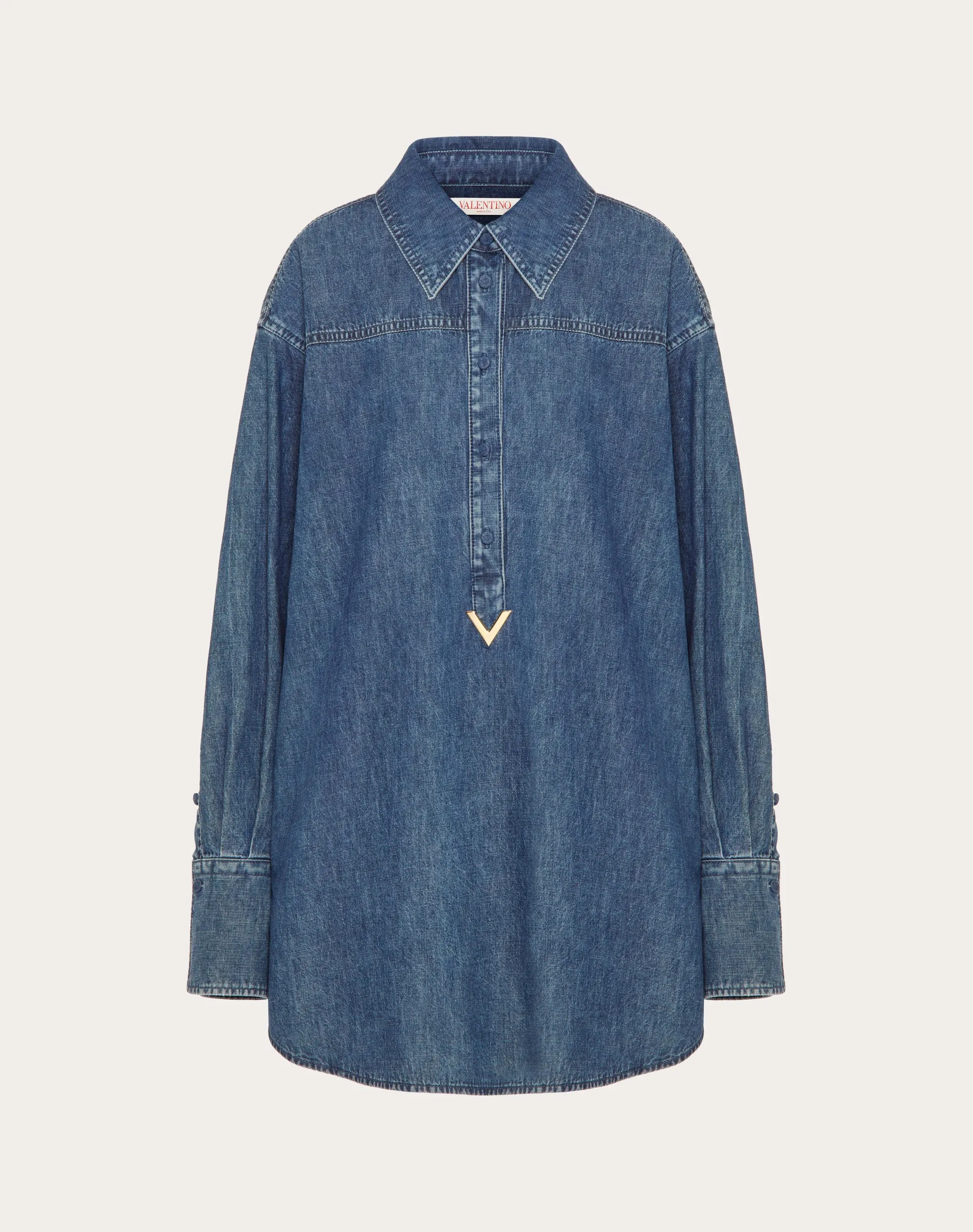 ABITO IN CHAMBRAY DENIM