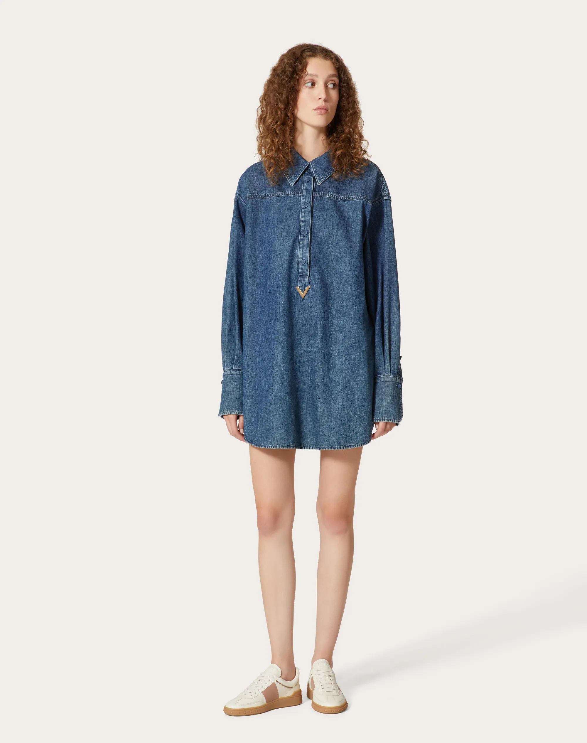 ABITO IN CHAMBRAY DENIM