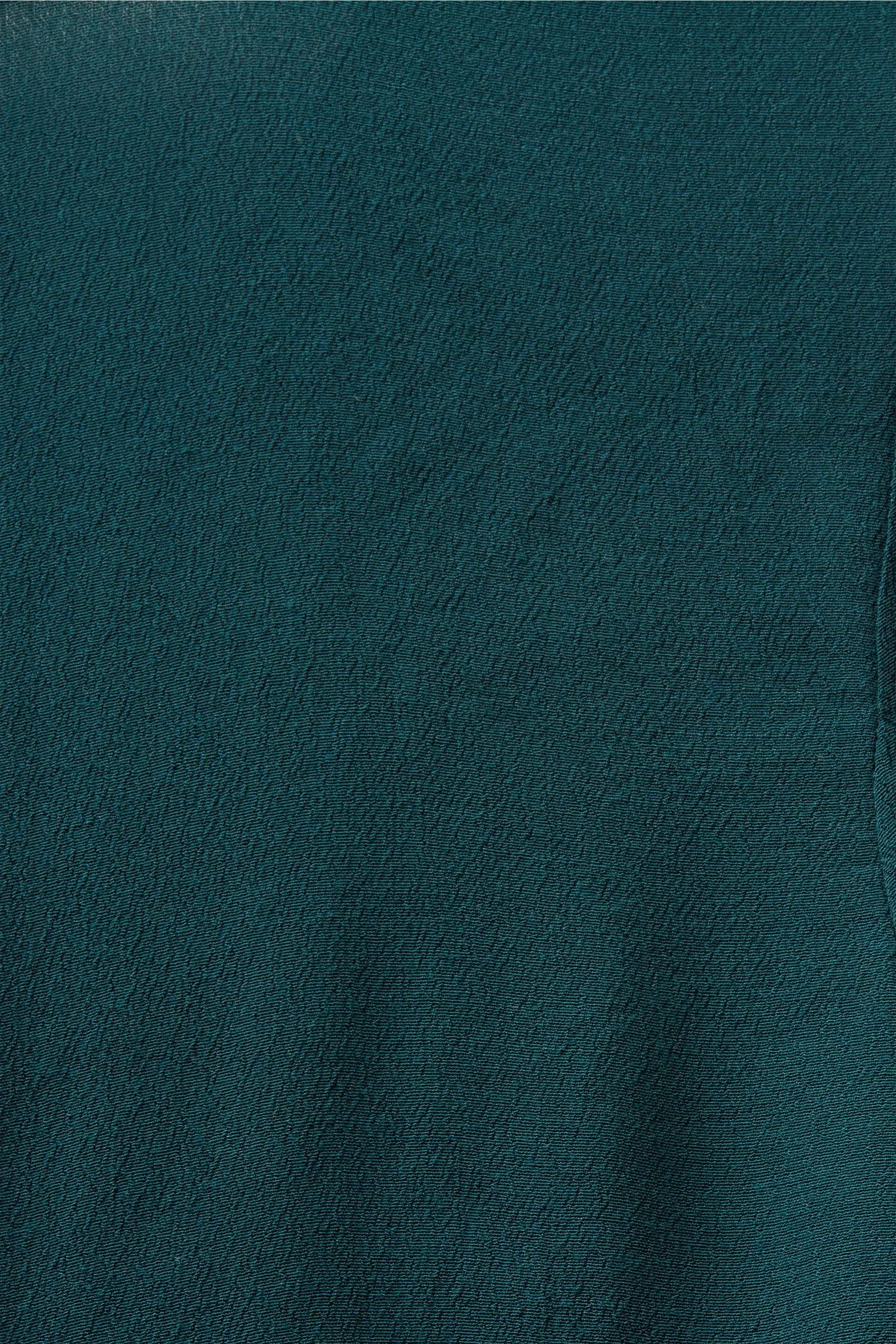 Abito mini in chiffon stropicciato