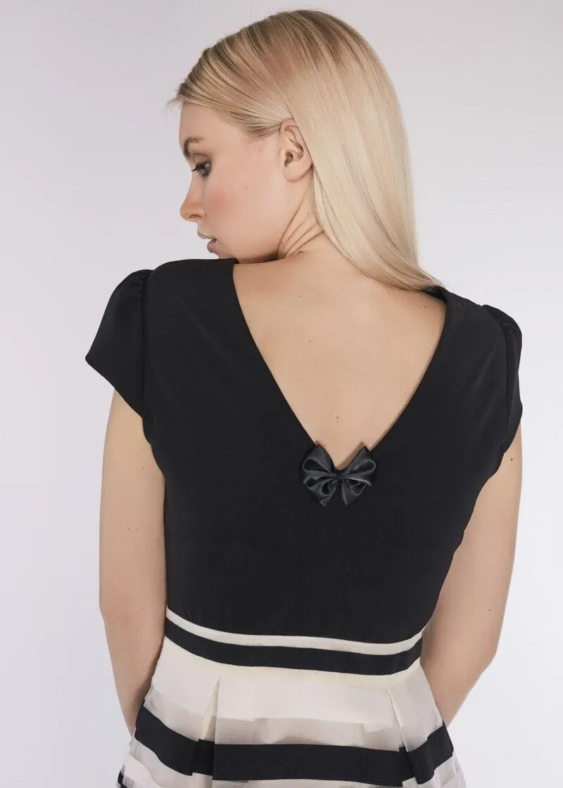 Abito princesse in organza