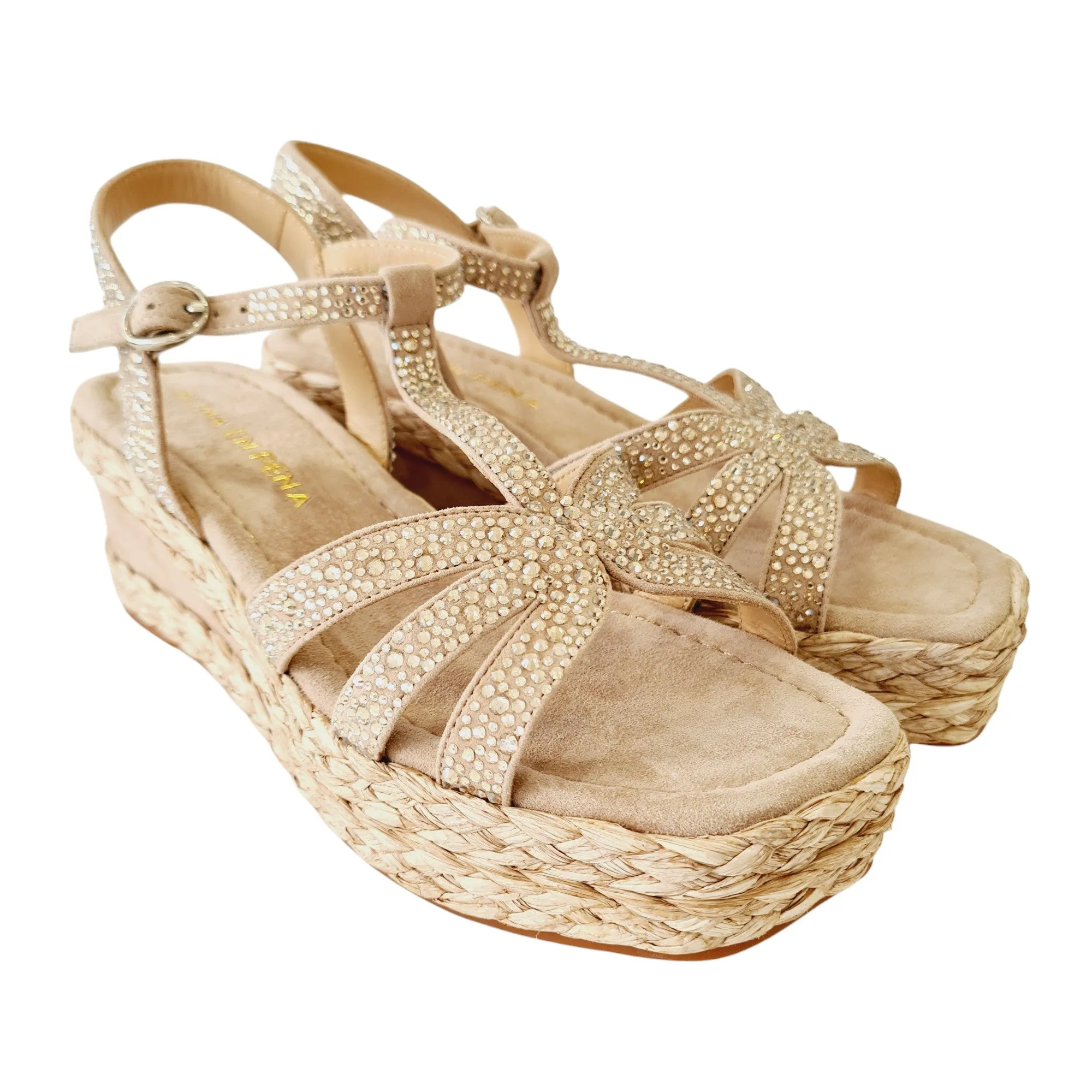 Alma en Pena Sandalo Donna Beige rif.104