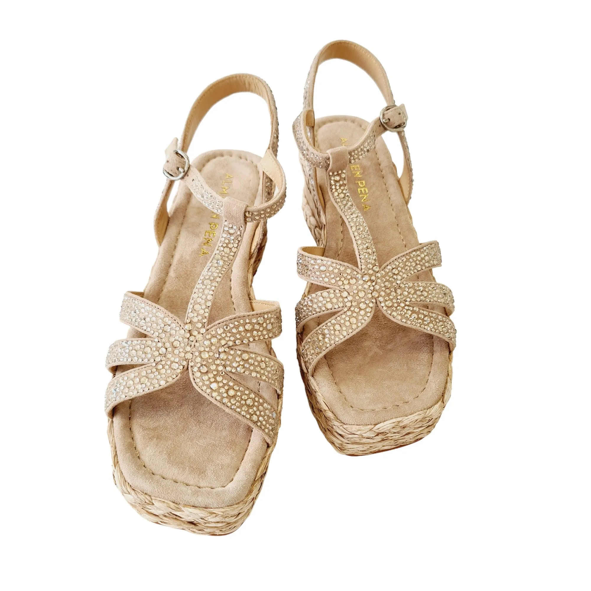 Alma en Pena Sandalo Donna Beige rif.104