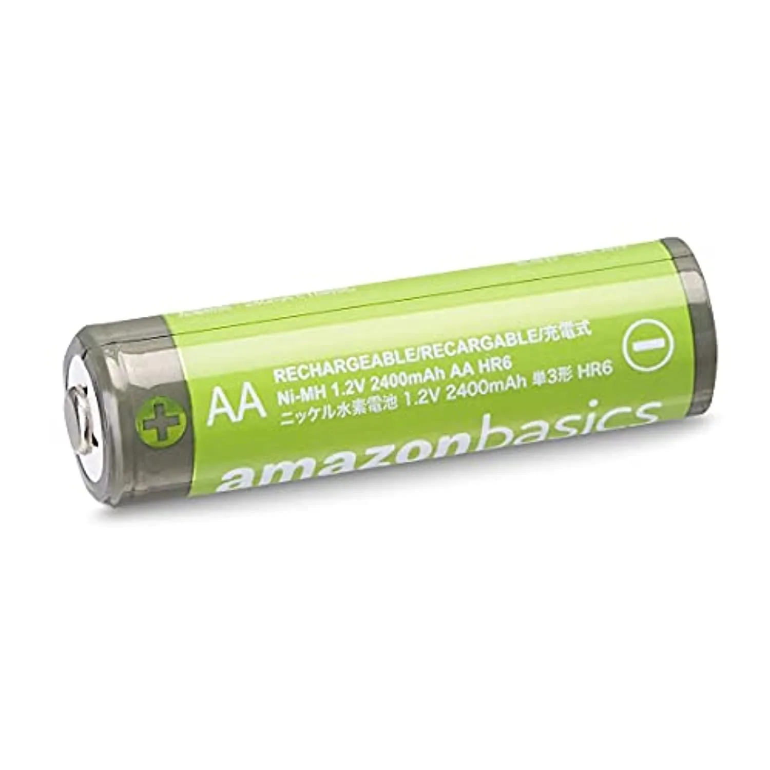 Amazon Basics - Batterie AA ricaricabili, ad alta capacità, pre-caricate, confezione da 8 (l’aspetto potrebbe variare dall’immag