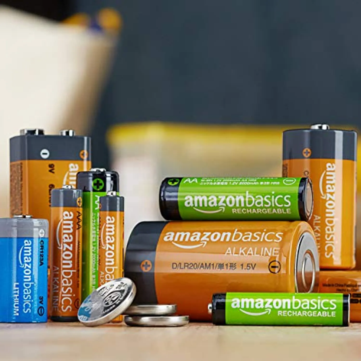 Amazon Basics - Batterie AAA ricaricabili, ad alta capacità, pre-caricate, confezione da 8 (l’aspetto potrebbe variare dall’imma