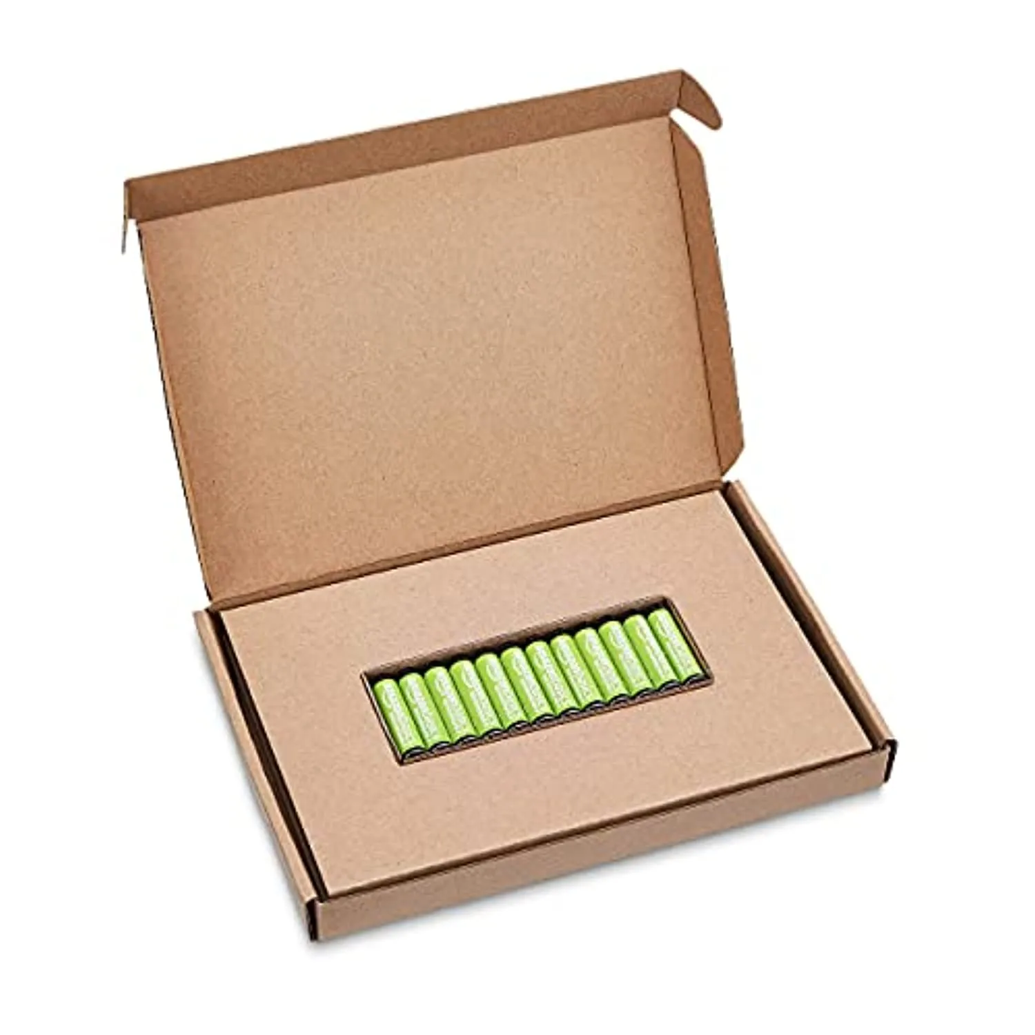 Amazon Basics - Batterie AAA ricaricabili, pre-caricate, confezione da 12 (l’aspetto potrebbe variare dall’immagine)