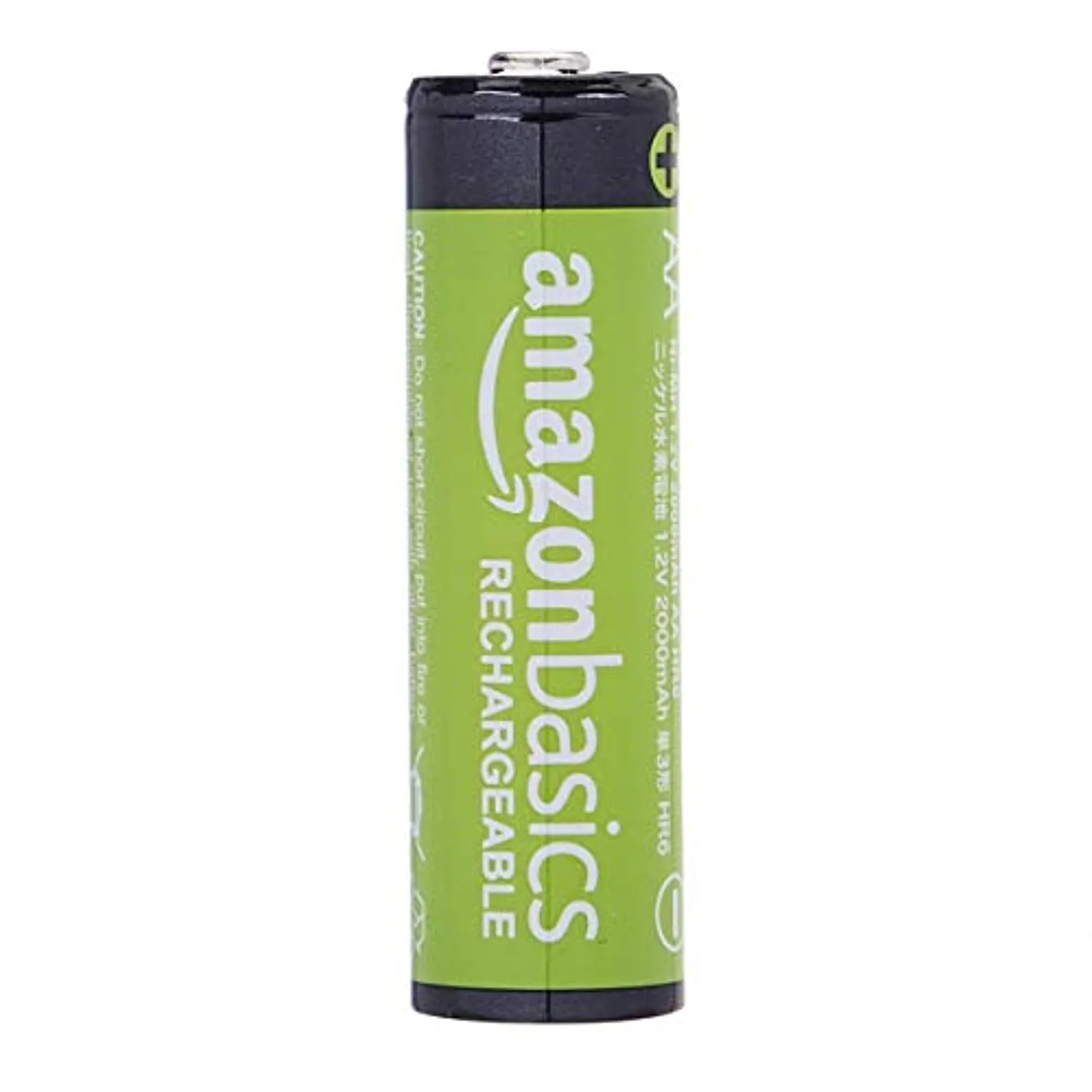 Amazon Basics - Batterie ricaricabili AA (confezione da 12), 2000 mAh, pre-caricate