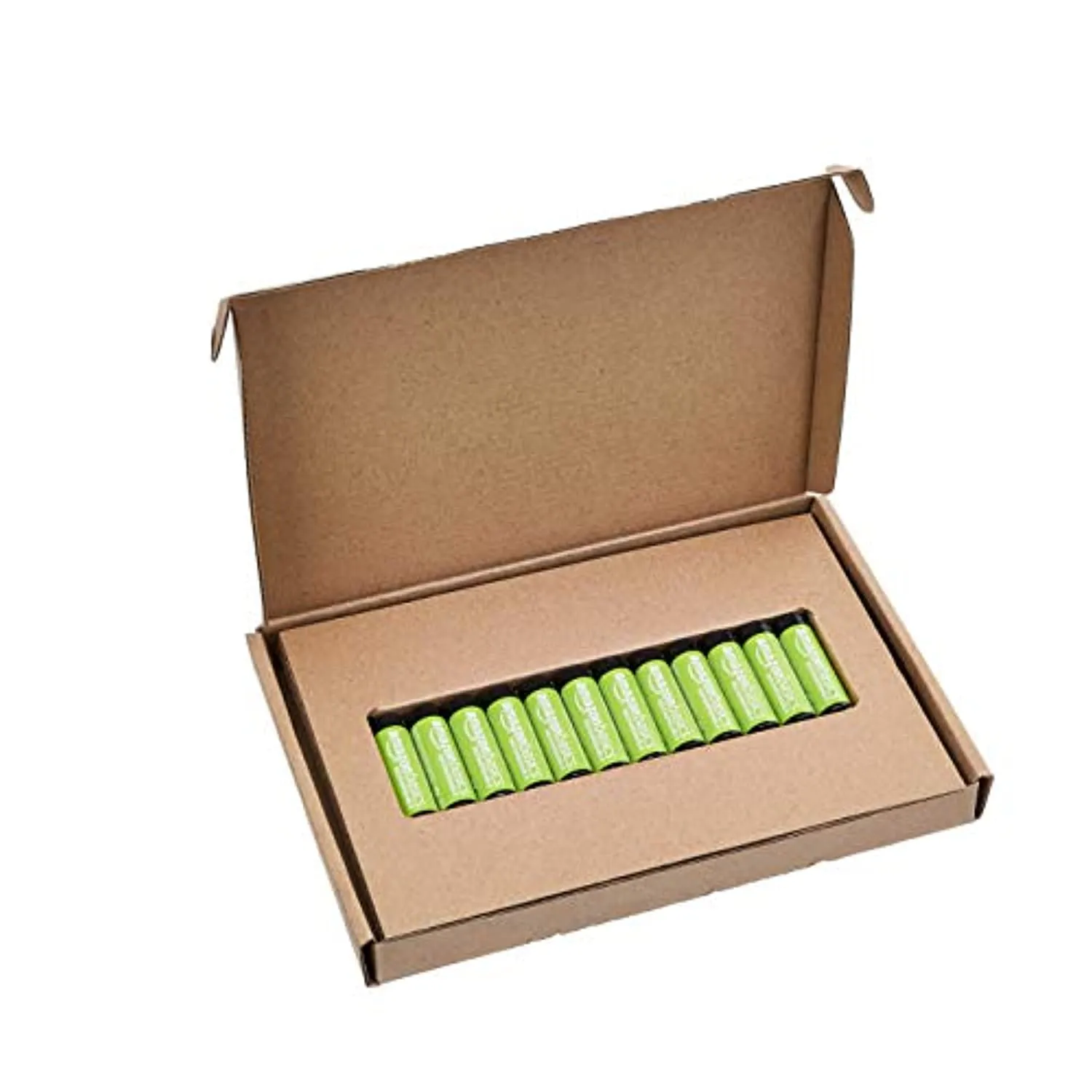 Amazon Basics - Batterie ricaricabili AA (confezione da 12), 2000 mAh, pre-caricate