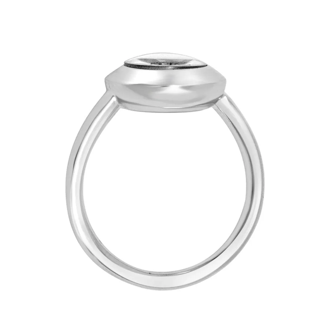 Anello Chopard in oro bianco e diamanti