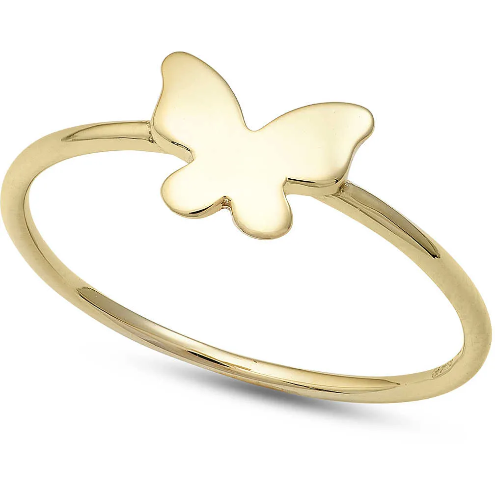 anello donna gioielli Ambrosia Anelli Oro Giallo