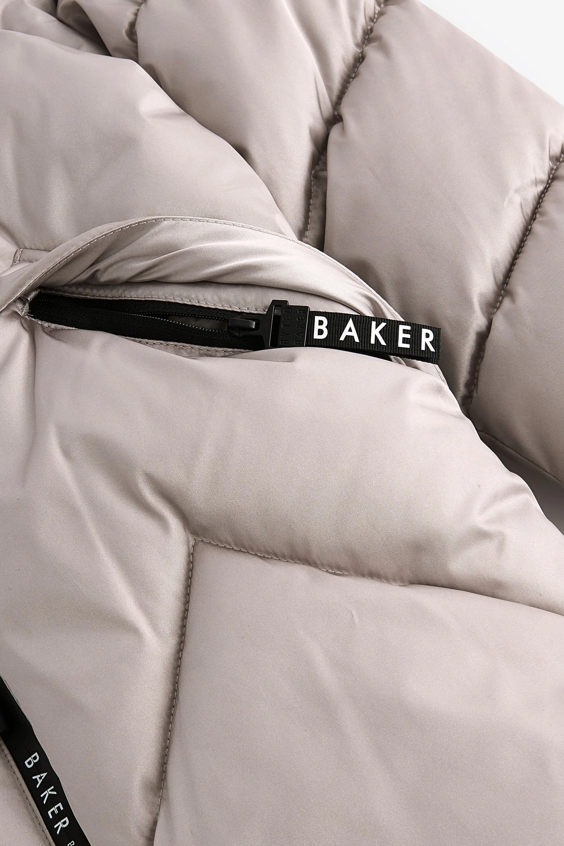 Baker by Ted Baker Antipioggia Cappotto Imbottito Lungo    