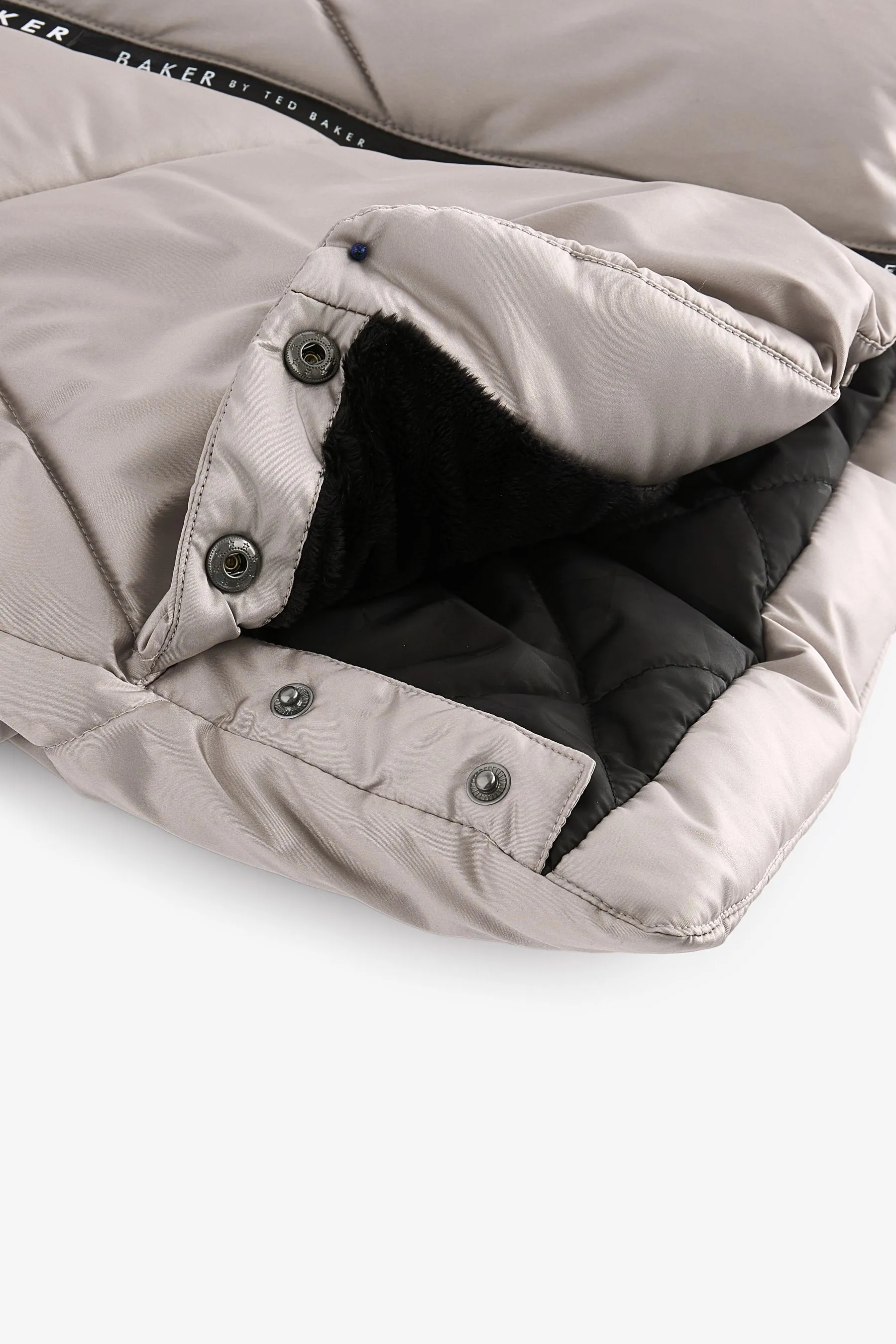 Baker by Ted Baker Antipioggia Cappotto Imbottito Lungo    