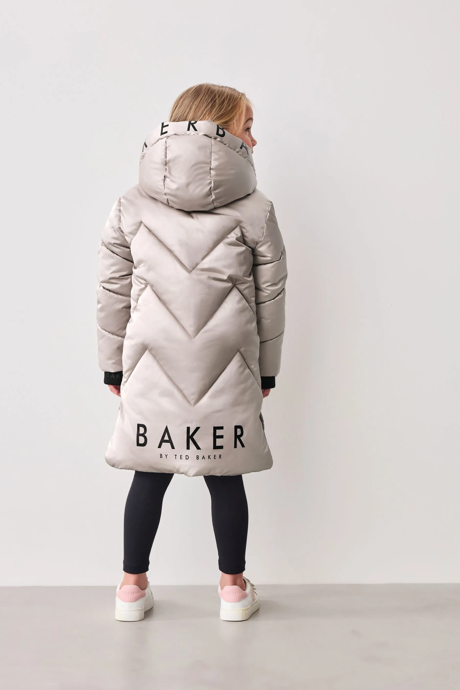 Baker by Ted Baker Antipioggia Cappotto Imbottito Lungo    