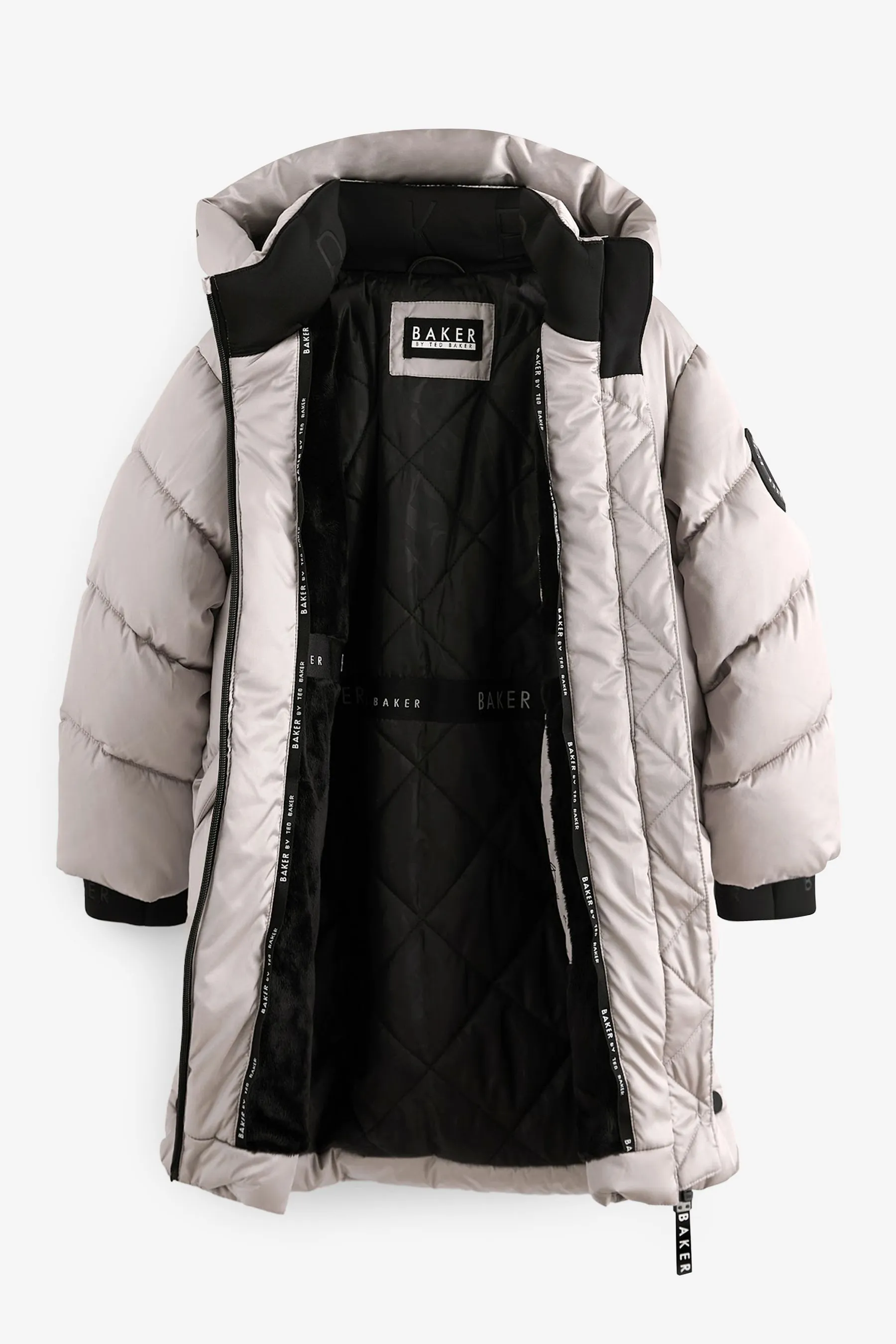 Baker by Ted Baker Antipioggia Cappotto Imbottito Lungo    