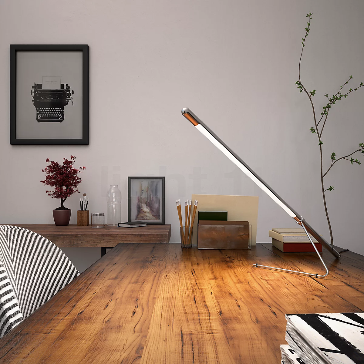 Belux Tubo Lampada da tavolo LED