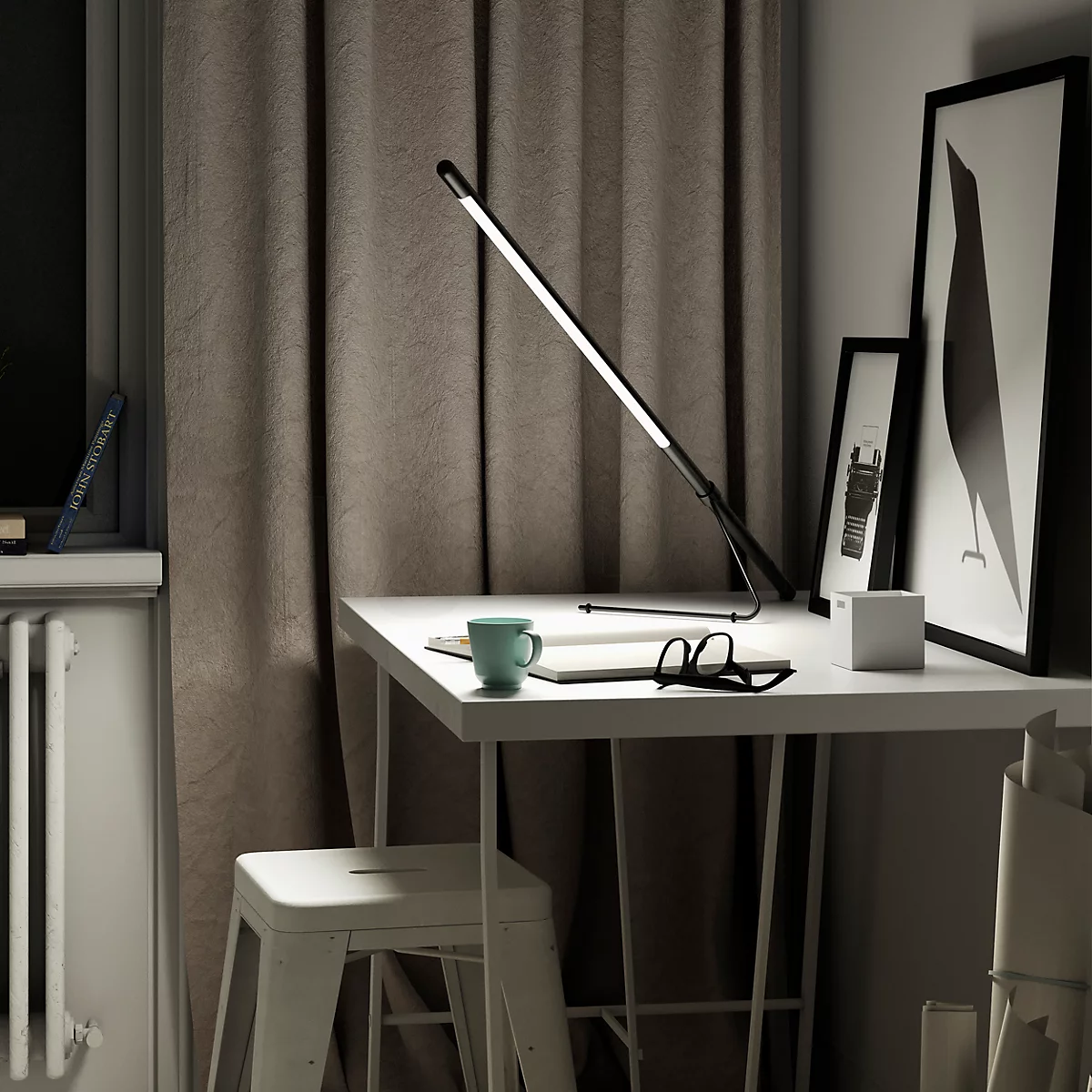 Belux Tubo Lampada da tavolo LED