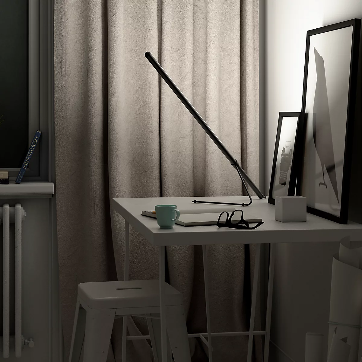 Belux Tubo Lampada da tavolo LED