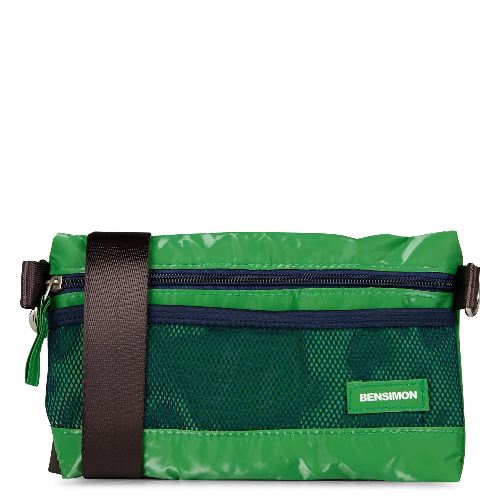  BENSIMON   Borsa a tracolla a mezzaluna | Verde