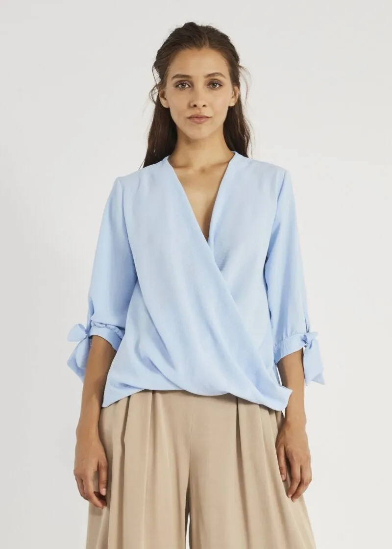 Blusa incrociata