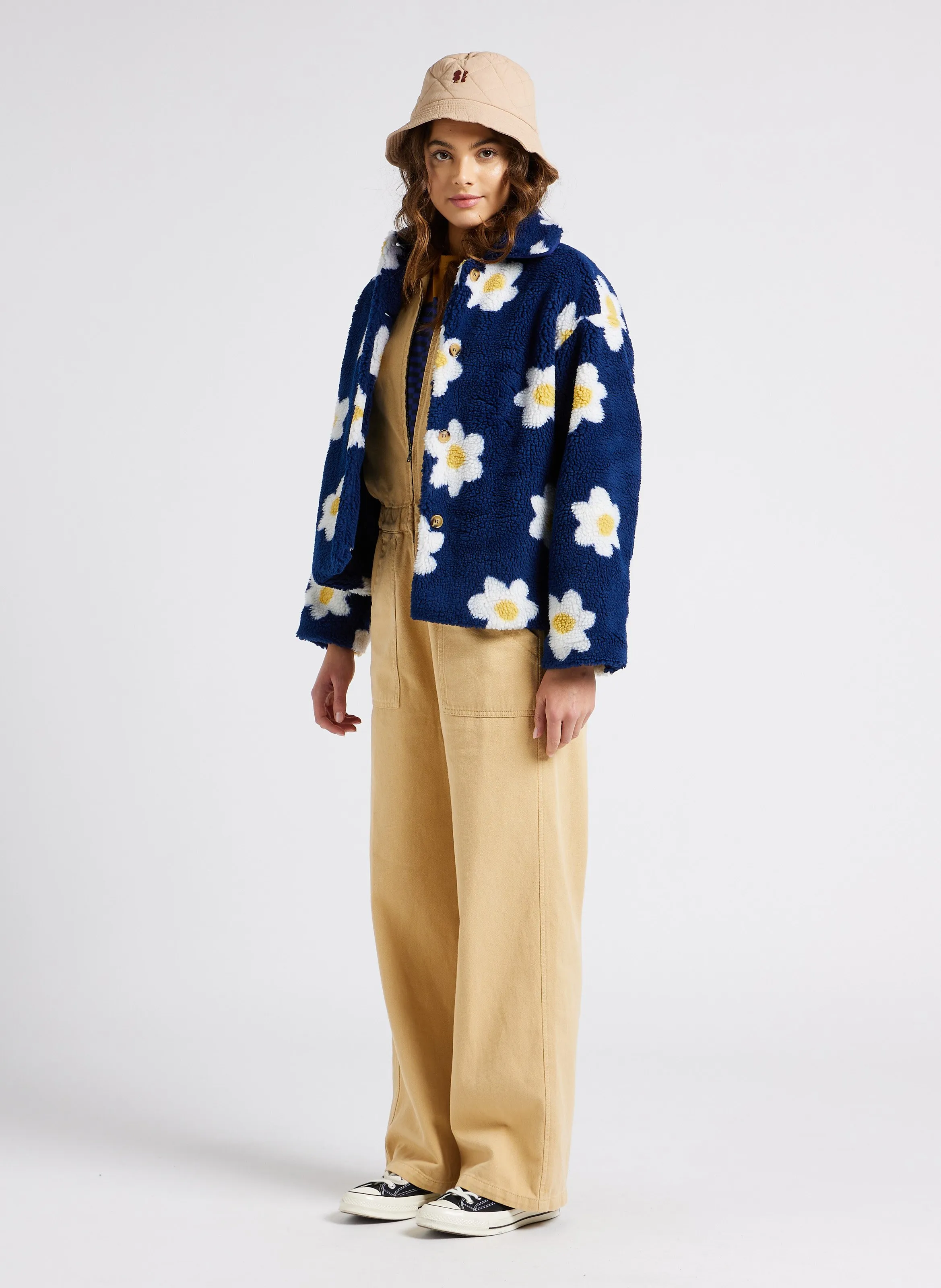 BOBO CHOSES   Tuta collo classico in cotone | Marrone