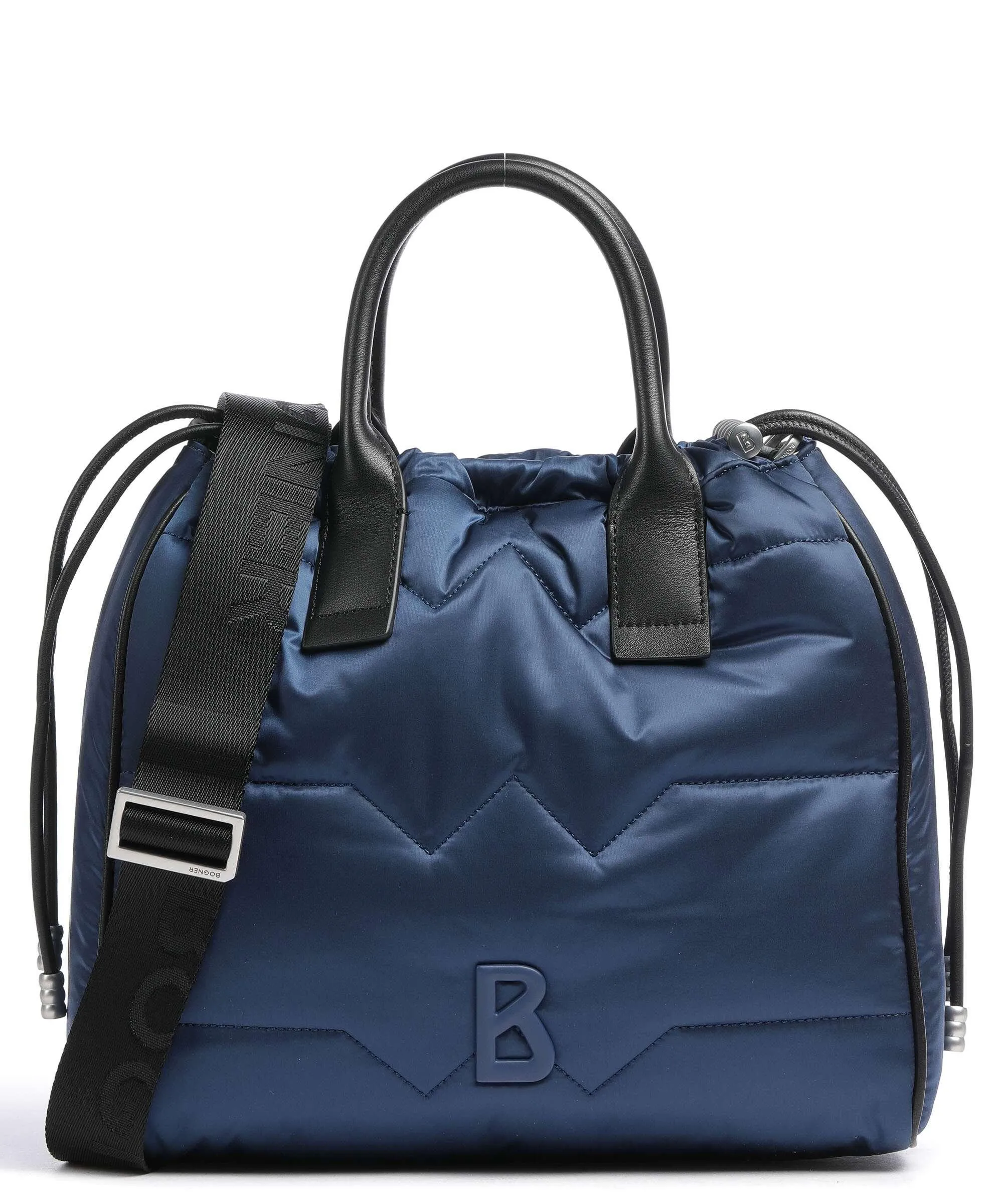  Bogner Morzine Malina Borsa a secchiello nylon blu scuro  