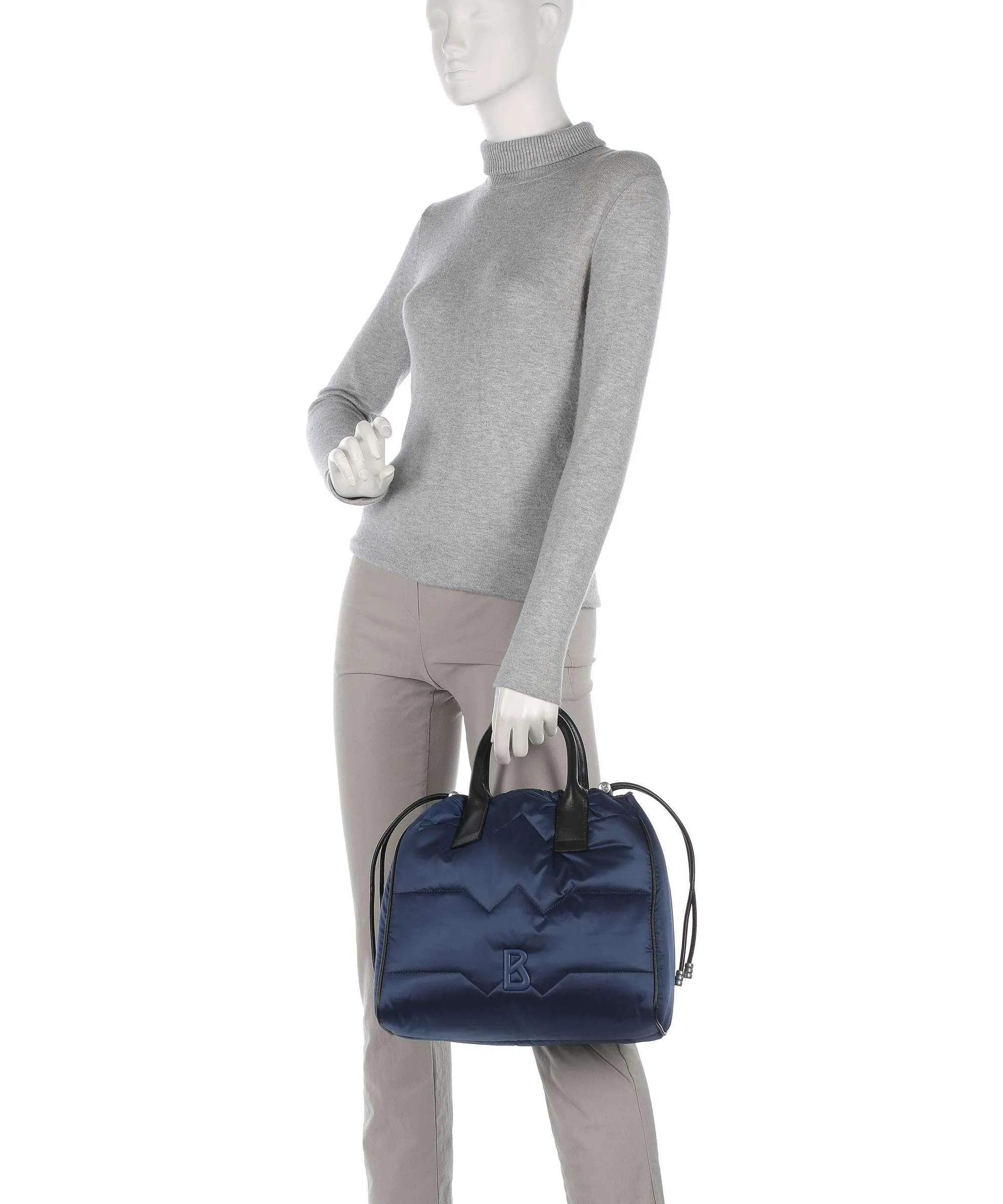  Bogner Morzine Malina Borsa a secchiello nylon blu scuro  