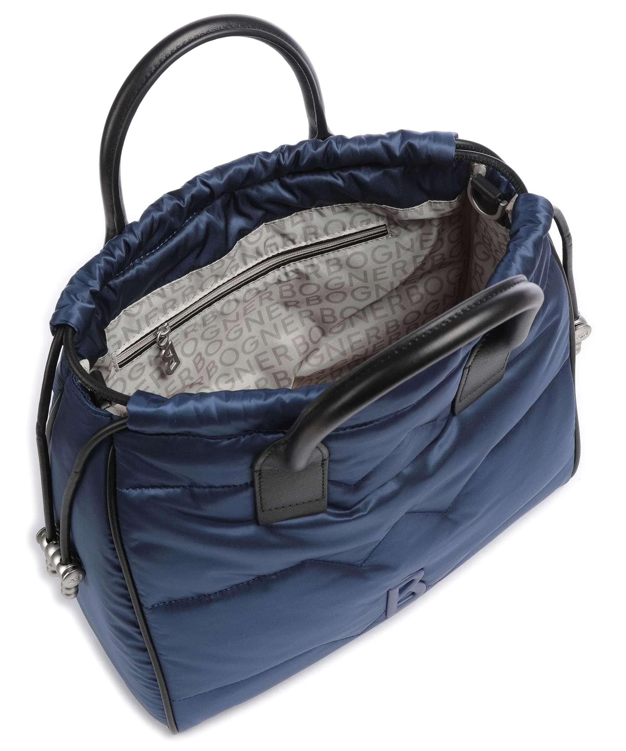  Bogner Morzine Malina Borsa a secchiello nylon blu scuro  