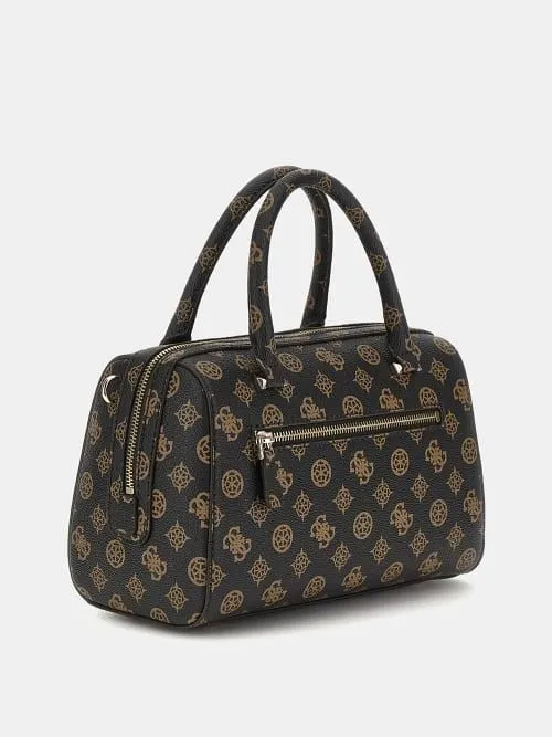 Borsa a mano nelka 4g logo peony guess