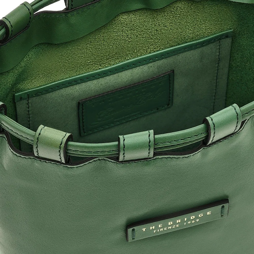Borsa a secchiello con tracolla
