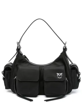 Borsa a spalla Cargo con placca logo