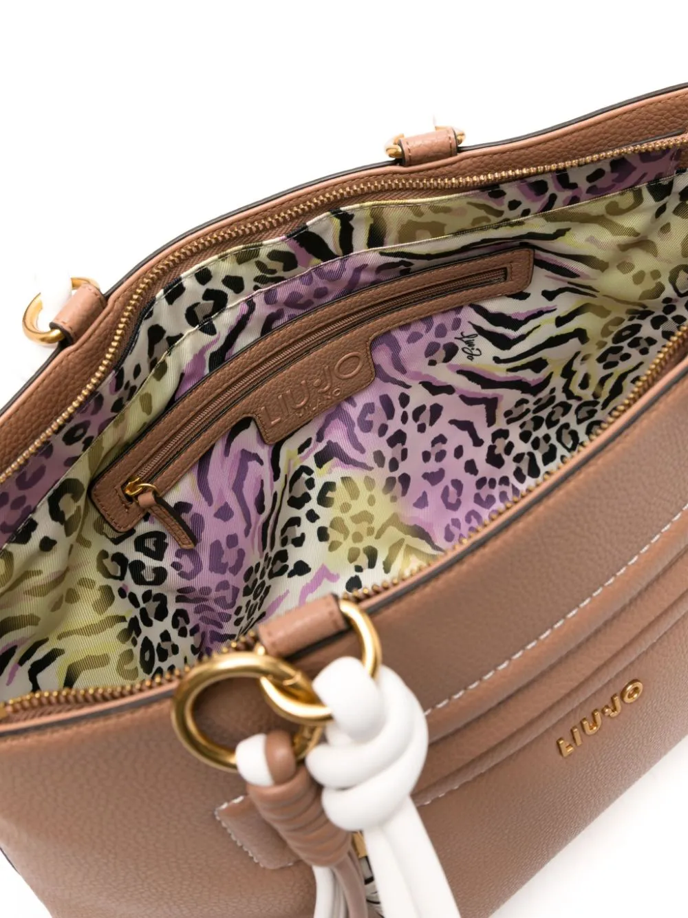 Borsa a spalla con logo