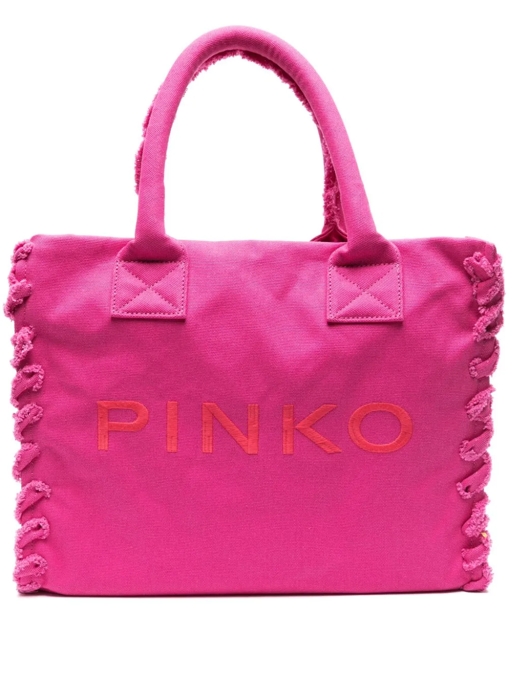 Borsa da spiaggia con ricamo