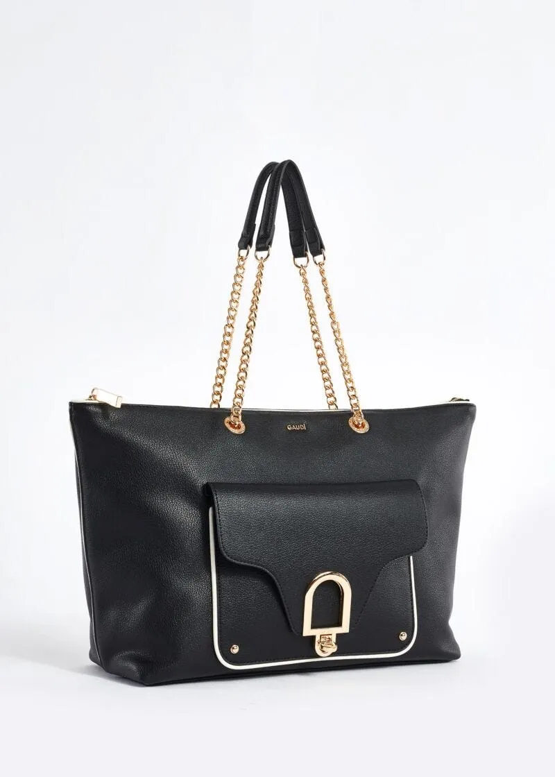 Borsa shoulder in similpelle