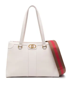 Borsa tote Anaba con placca logo