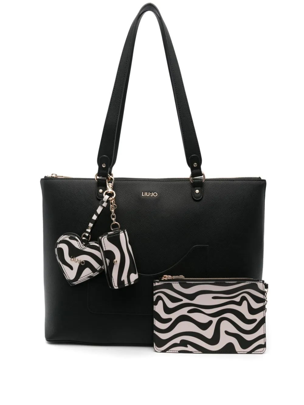 Borsa tote con decorazione