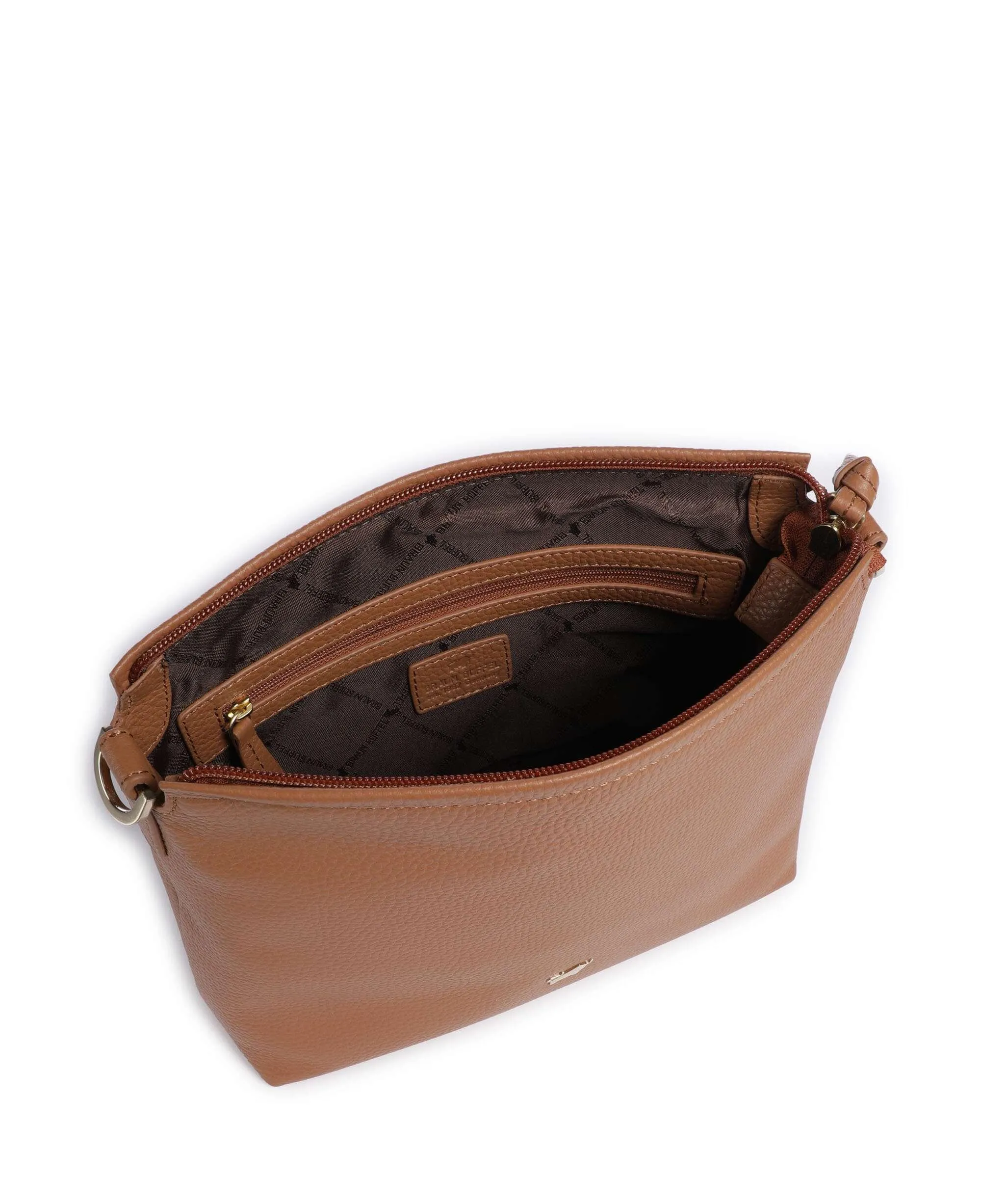  Braun Büffel Hanna Borsa a tracolla pelle di vacchetta grana cognac  