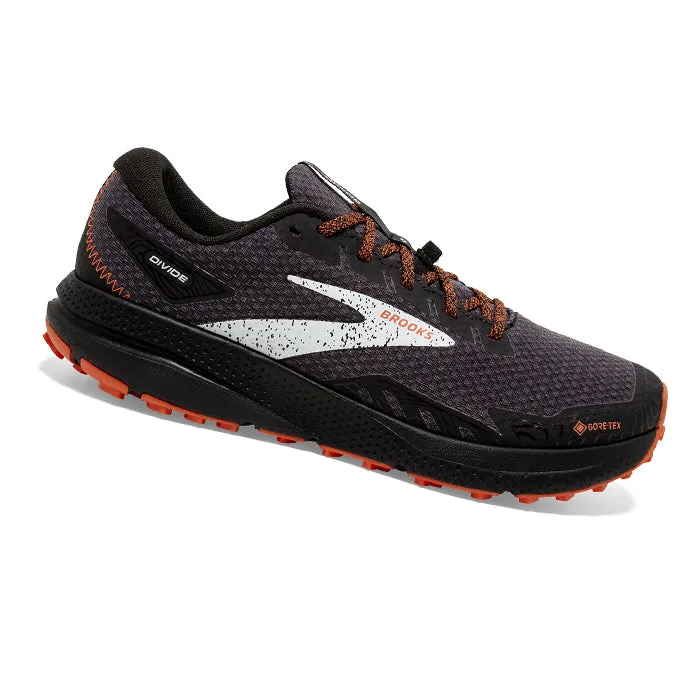 Brooks Divide 4 GTX Black Firecracker Blue Uomo 110404 1D 084