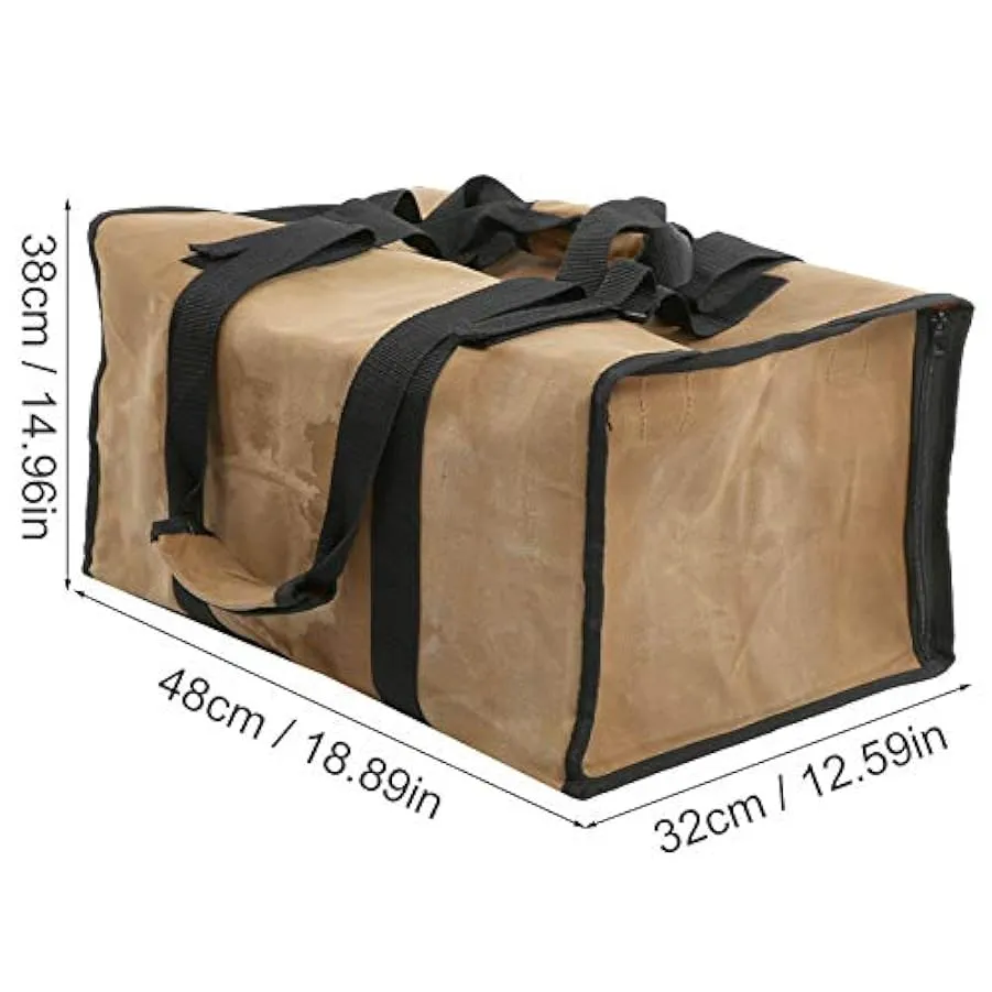 Caiqinlen Borsa a Doppio Scopo, Borsa da Registrazione in Tela 42,91×18,89 Pollici, Prodotti in Acciaio Rock a Prova di umidità 