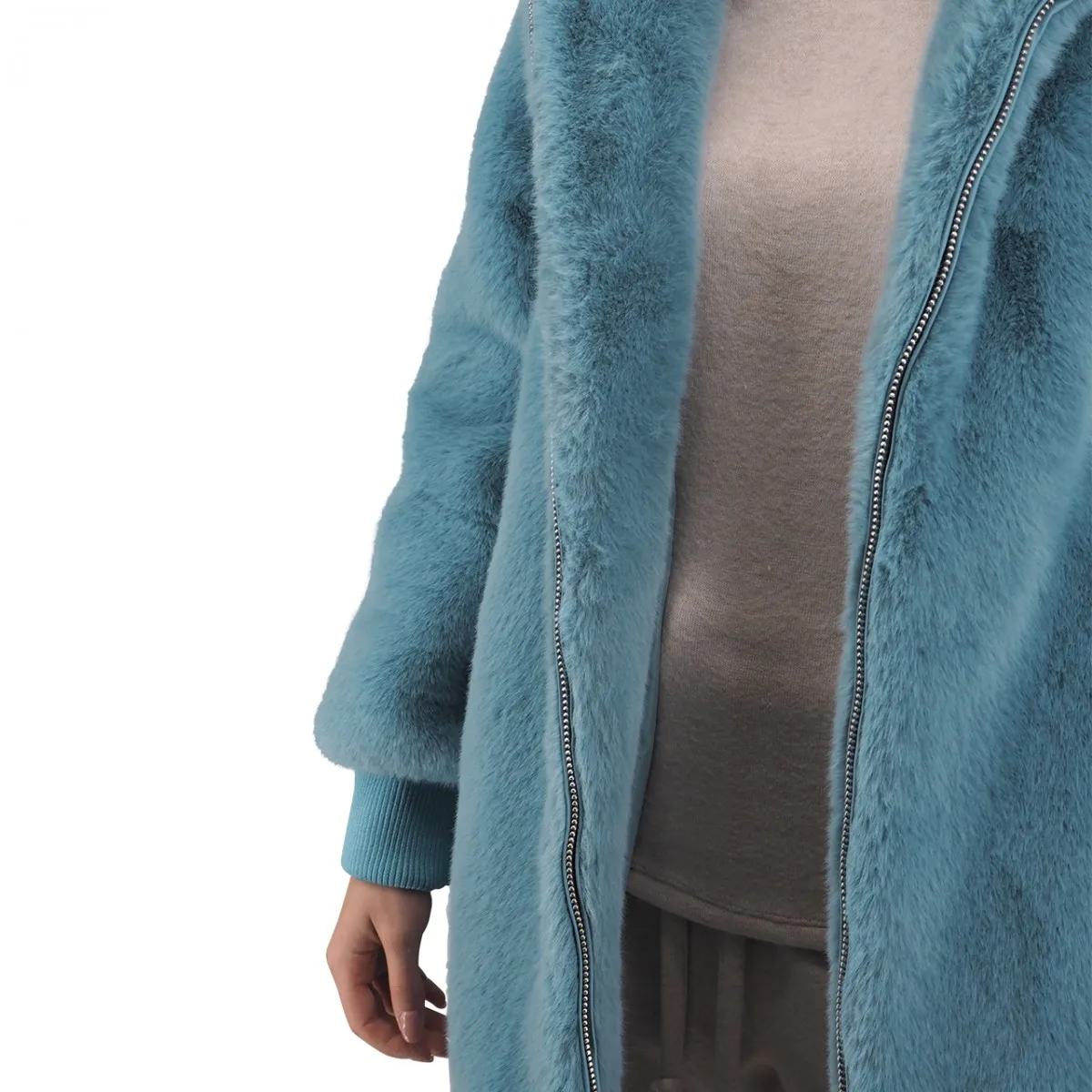 Cappotto Eco Fur Full Zip