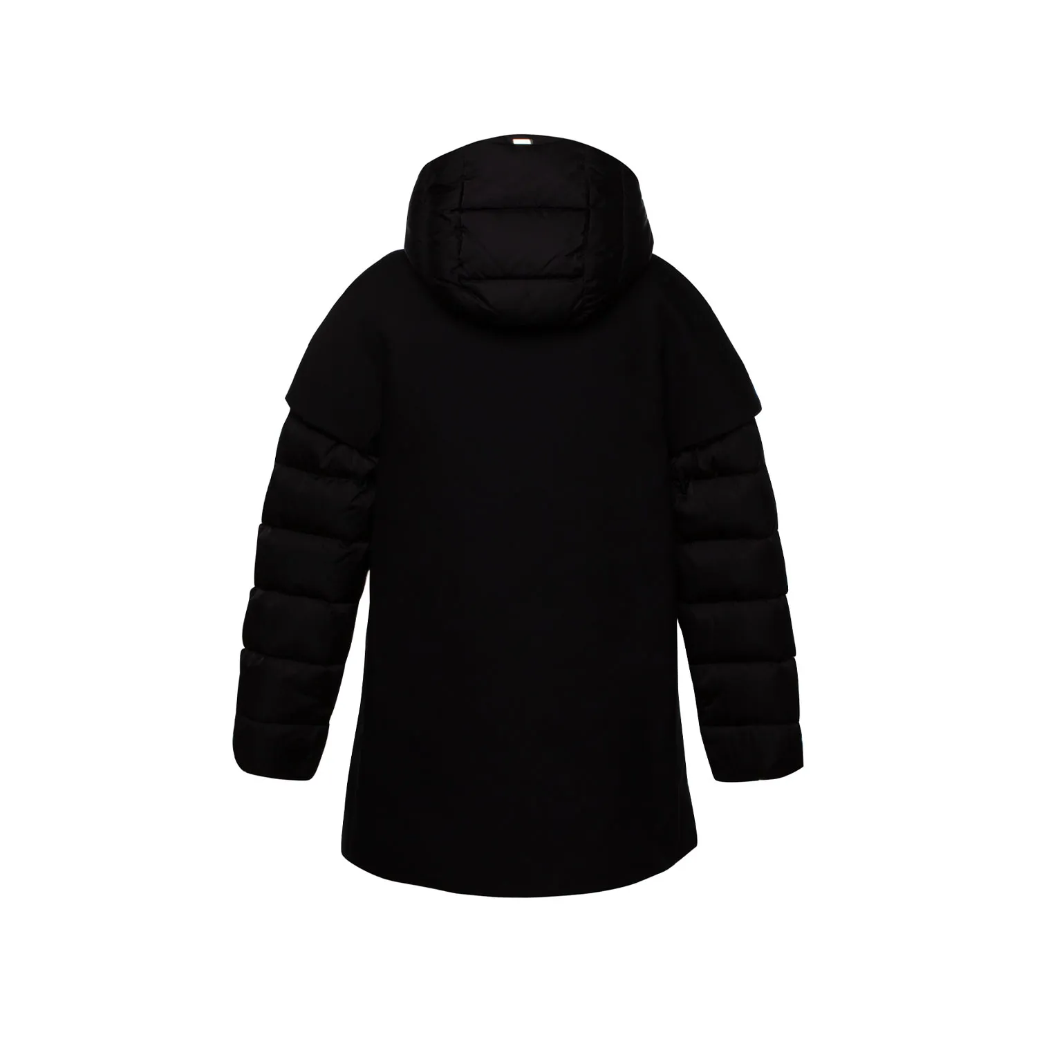 Cappotto Nero Teenager E Bambina
