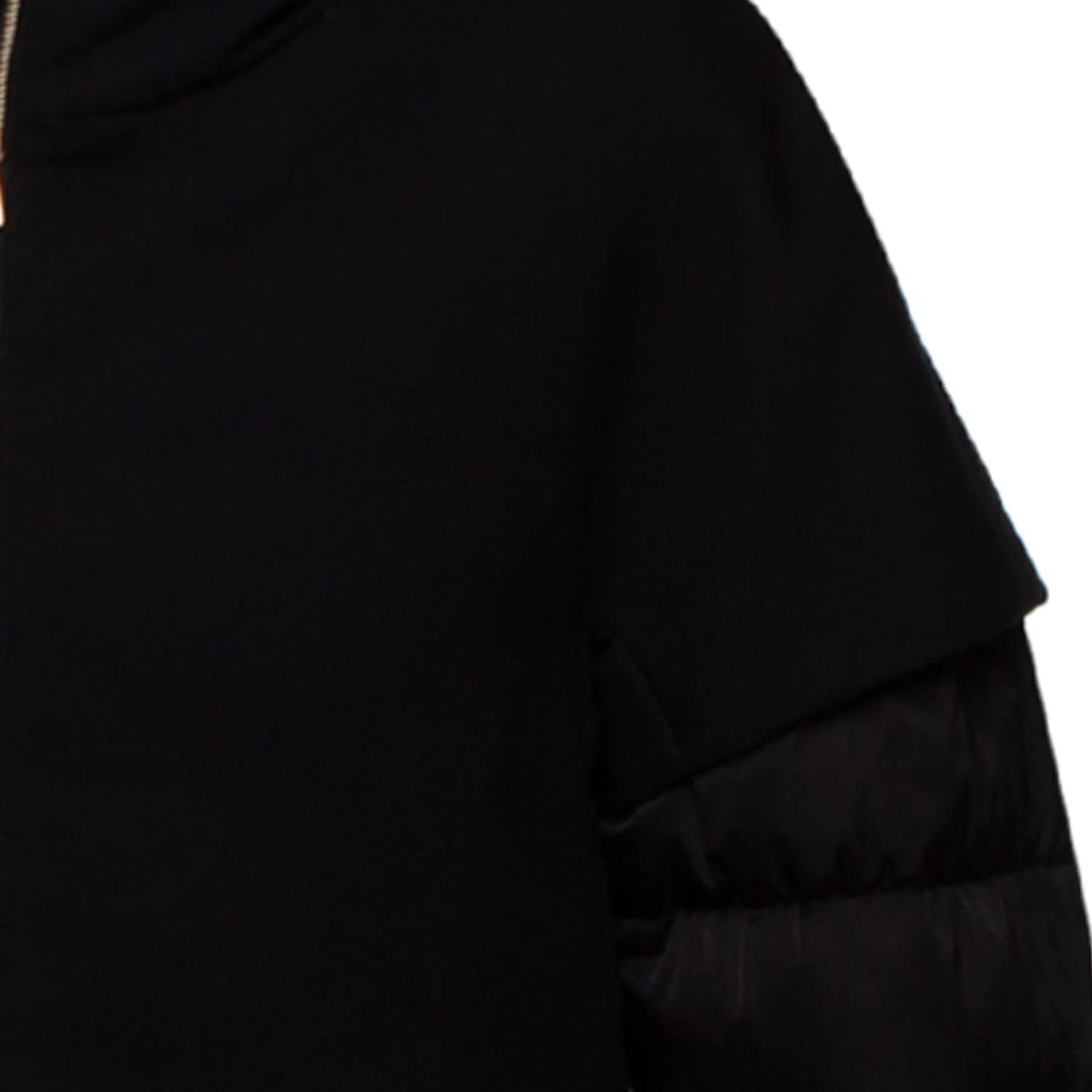 Cappotto Nero Teenager E Bambina