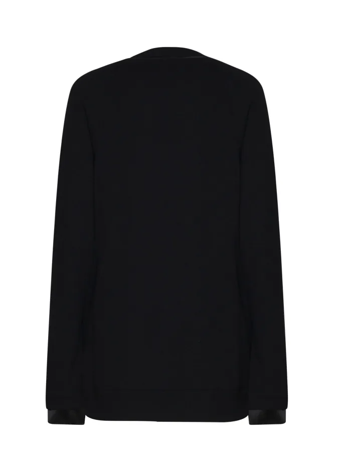 CARDIGAN LUNGO IN PURA LANA