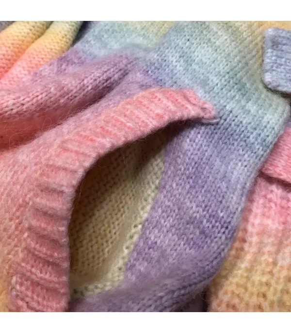 Cardigan lungo - Linea Rainbow