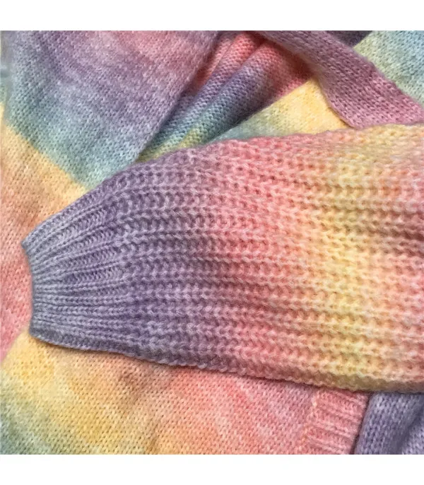 Cardigan lungo - Linea Rainbow