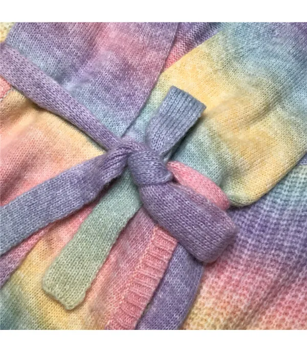 Cardigan lungo - Linea Rainbow