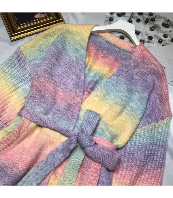 Cardigan lungo - Linea Rainbow