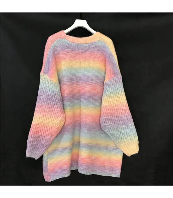 Cardigan lungo - Linea Rainbow