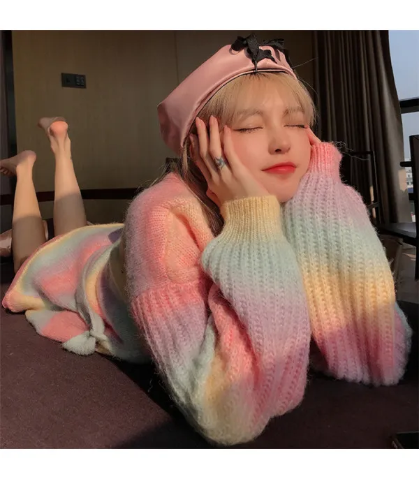 Cardigan lungo - Linea Rainbow