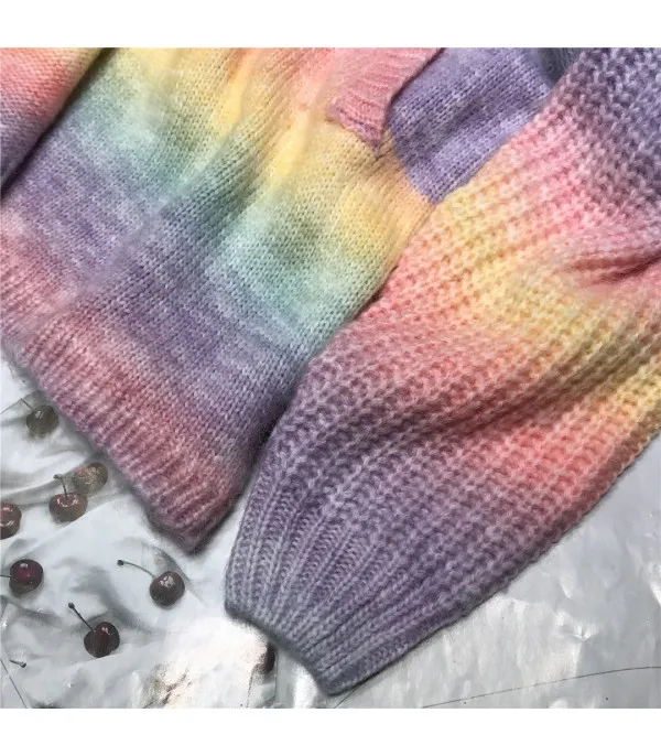 Cardigan lungo - Linea Rainbow
