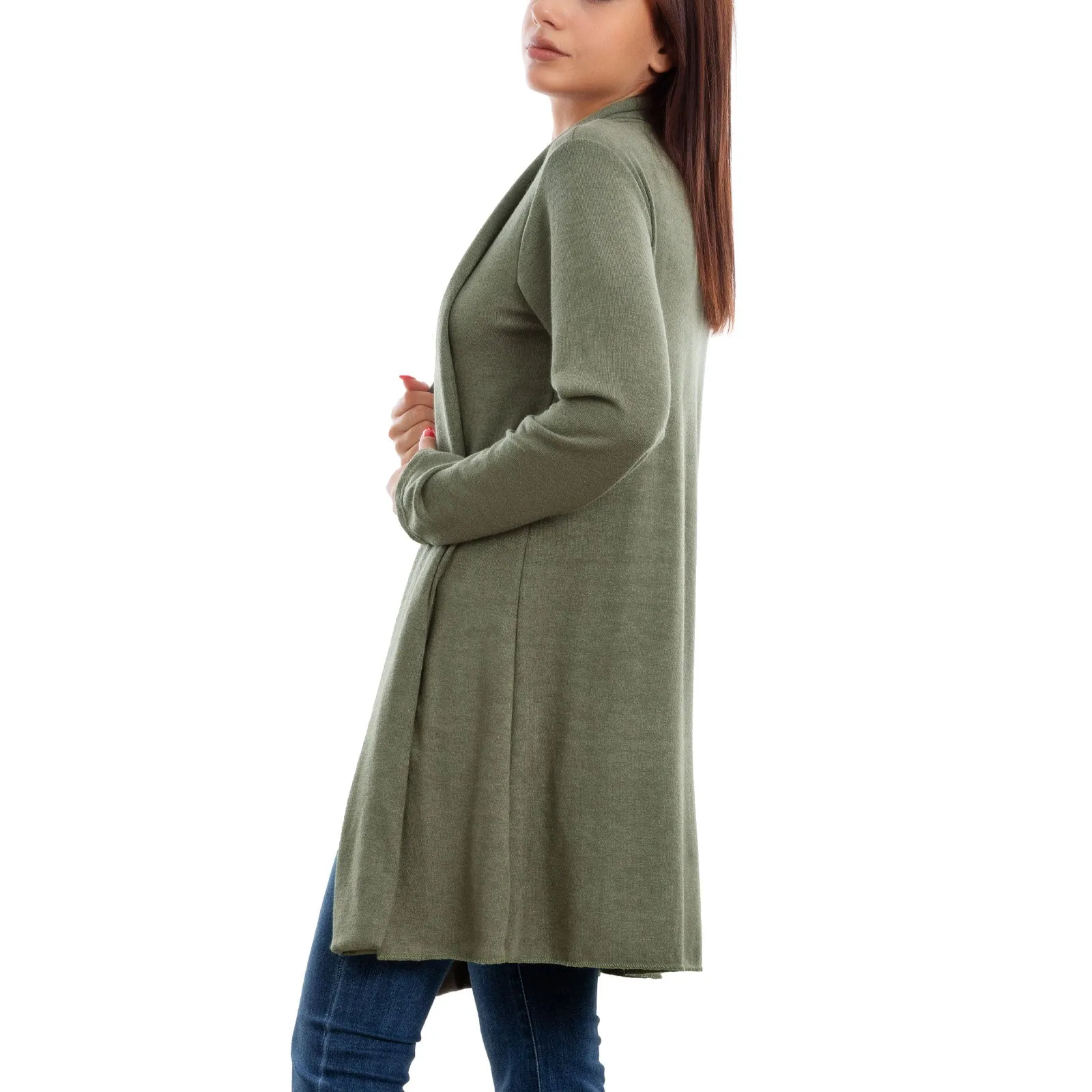 Cardigan Lungo Manica Lunga Golfino Vb-9660